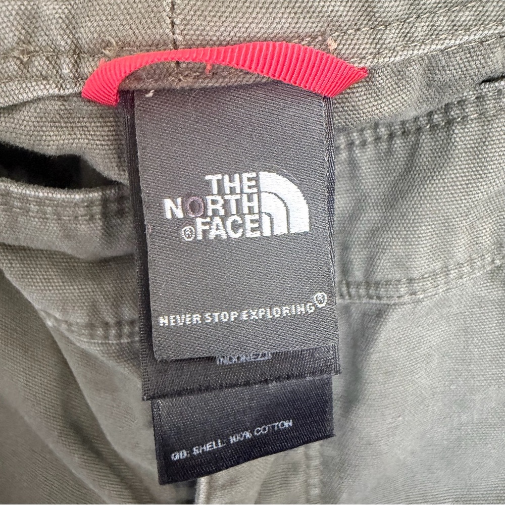 The North Face Women's Olive Shorts - Picture 4 of 6